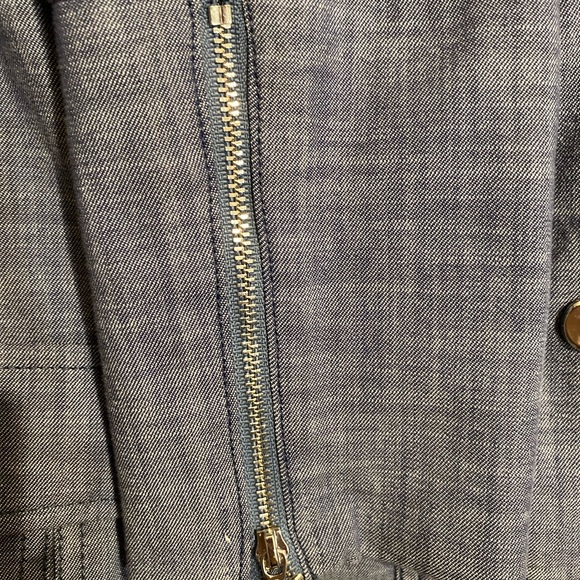 WHBM Denim Field Dark Rinse Jacket - Picture 2 of 3